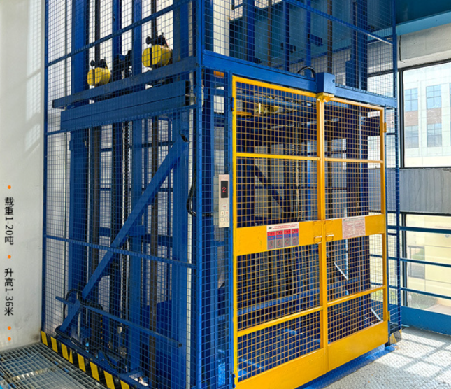 白银食品厂室内货梯