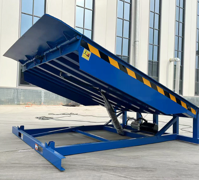 白银固定式登车桥应用